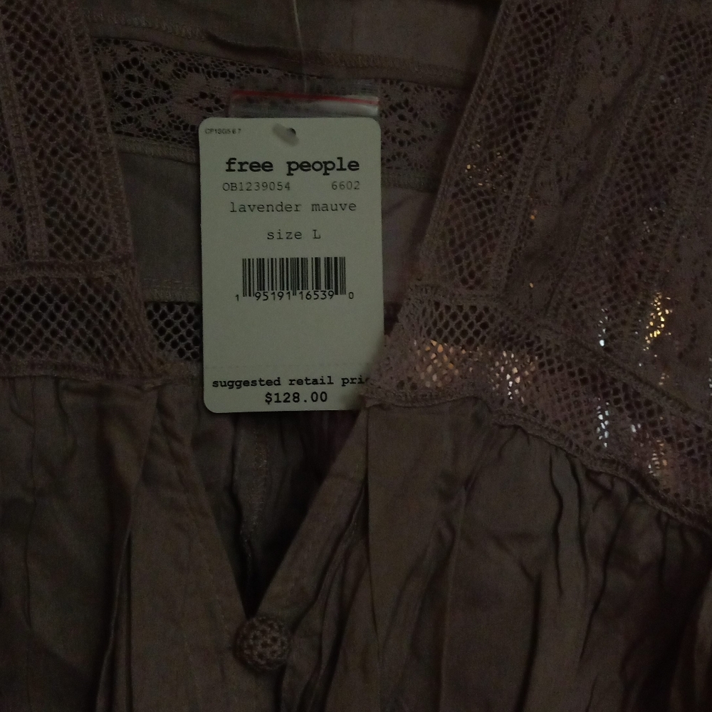 Free People Esme Button Down Blouse - Picture 5 of 6